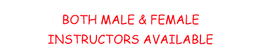 BOTH MALE & FEMALE DRIVING INSTRUCTORS AVAILABLE