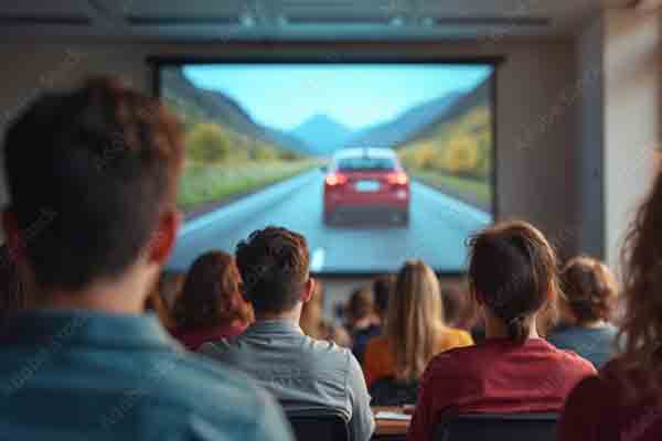 Teen driver education classroom at Easy Method Driving School